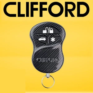 Genuine Clifford G5 Car Alarm 3 Button Remote Fob Original Carbon Remote - Picture 1 of 1