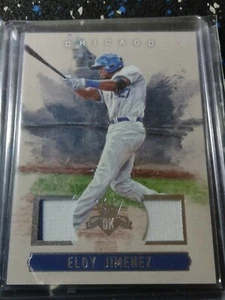 2017 Panini DK Eloy Jimenez 🎏Dual Color Materials Relic ~ Canvas, SP - Bild 1 von 4