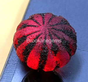 Gefärbter natürlicher zertifizierter 50,10 kt afrikanischer roter Rubin ungeschliffener grober loser Edelstein 26N - Bild 1 von 7