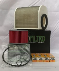 Service-Kit für Yamaha XJR1200 XJR1300 (1995 bis 2006) Filter und Zündkerzen - Bild 1 von 16