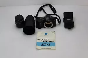 Minolta Maxxum 2Xi 35mm SLR Film Camera With Lens For Parts or Repair Read Descr - Picture 1 of 19