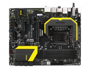 MSI Z87 MPOWER Motherboard Intel Z87 DDR3 ATX LGA 1150 USB 3.0 HDMI Corei7/i5/i3 - Picture 1 of 4