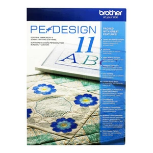 Brother PE Design 11 Embroidery Digitizing Software - Picture 1 of 1