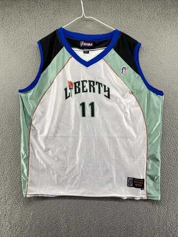 NEW YORK LIBERTY BASKETBALL JERSEY WNBA TERESA WEATHERSPOON SIZE 2XL READ Cover
