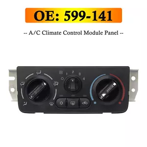 A/C Climate Control Module Panel 599-141 for Chevrolet Pontiac ZA - Picture 1 of 8