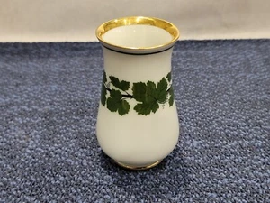 Meissen Porcelain Antique Bud Vase Green Ivy | 4 1/8" H  | 429 RARE - Picture 1 of 7