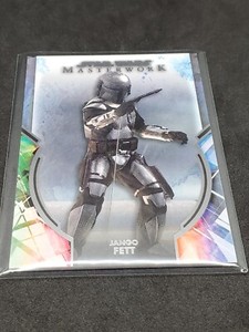 Star Wars Topps Masterwork 2022 Card Bounty Hunter Base Card BH-11 Jango Fett