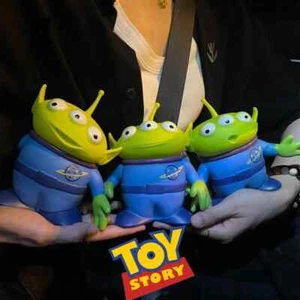 Nuova Collezione Disney Toy Story Alieni Spaziali Diverse Espressioni Casuali 1PZ - Foto 1 di 26