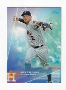ALEX BREGMAN 2020 TOPPS X STEVE AOKI WAVE 1 CARD 5 HOUSTON ASTROS