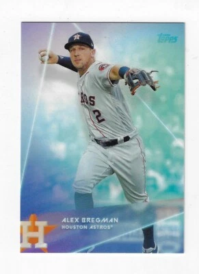 ALEX BREGMAN 2020 TOPPS X STEVE AOKI WAVE 1 CARD 5 HOUSTON ASTROS - Image 1 of 2