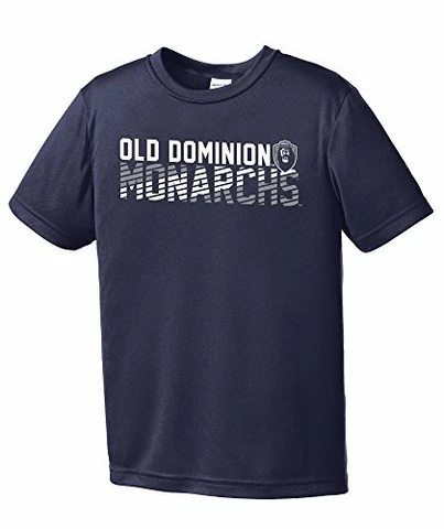 Image One NCAA Old Dominion Monarchs Youth Boys Diagonal Short sleeve Polyest Cover