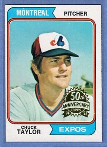 Chuck Taylor 1974 Topps Heritage High Number 2023 recompra exposiciones SP - Imagen 1 de 2