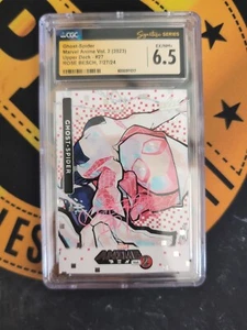 2023 UD Marvel Anime Vol. 2 Ghost-Spider #27 CGC 6.5 SS Rose Besch Witness Auto - Picture 1 of 4