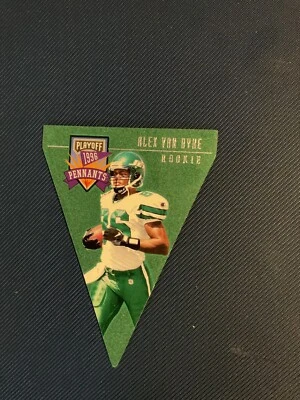 1997 Playoff Contenders Pennants Die Cut Alex Van Dyke Rookie Card - Image 1 of 2