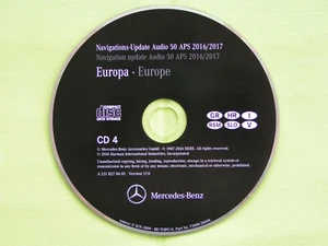 CD NAVIGATION MERCEDES BENZ AUDIO 50 APS ITALIEN KROATIEN 2017 CLS E SLK NTG1 - Bild 1 von 2