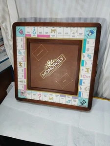75th Anniversary MONOPOLY Brettspiel Frontgate Edition Holzschublade unvollständig - Bild 1 von 4