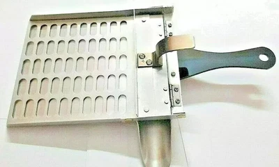 Bandeja de contador de cápsulas 50 orificios cromada máquina de conteo de cápsulas herramienta de laboratorio Foto 1 de 4