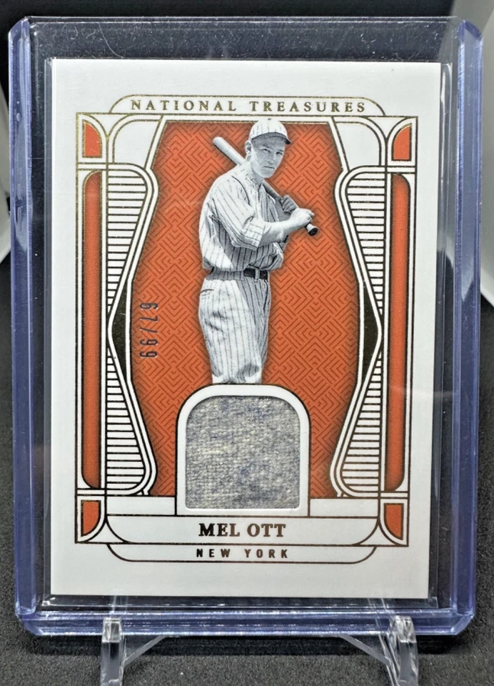 2025 National Treasures MEL OTT - Material Treasures "Player Worn" 67/99 #MT-MO - Изображение 1 из 2