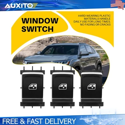 Botón ventana delantero derecho trasero izquierdo derecho para Volkswagen GTI Jetta 2019-2020 Foto 1 de 4