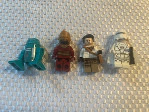Lot of Four Lego Star Wars Minifigures - Picture 1 of 12