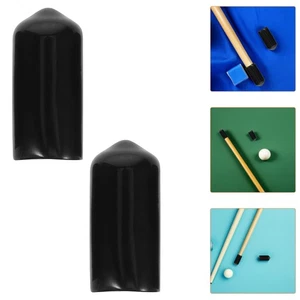 20 Stück Pool Queue Spitze Abdeckung: Snookerköpfe Abdeckung 9,5 mm Gummi Billard Stick - Bild 1 von 12