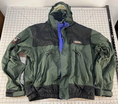Vintage 90s Nautica competition jacket Scuba Snorkel Parka Coat Sail Windbreaker - Image 1 of 4