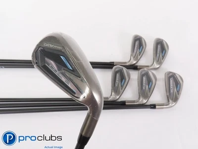 NEW Ladies Cobra DARKSPEED 6-PW,GW IRON SET -KBS PGI 55 Ladies Flex +1/2" 443346 - Image 1 of 4