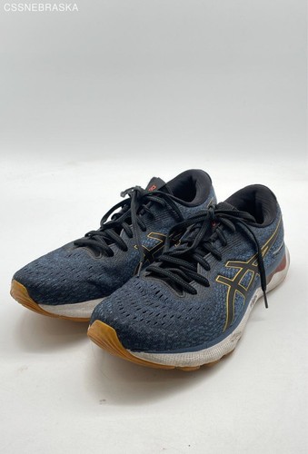 Scarpe da corsa Asics blu arancione taglia 11 5
