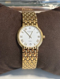 Reloj Mujer Raymond Weil Genève Fidelio 4702 Galvanizado Oro 18kt LEER ANUNCIO! - Imagen 1 de 10