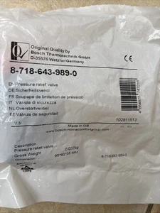 Pressure Release Valve 8-718-643-989-0 - Picture 1 of 2