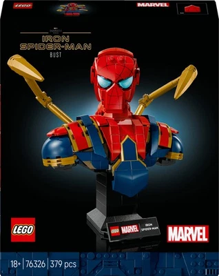 LEGO Marvel 76326 Buste d'Iron Spider-Man - Photo 1/4
