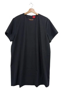 HUGO BOSS Vestido de manga corta Mujeres Vestido Talla EU 40 negro estilo fiesta - Imagen 1 de 6