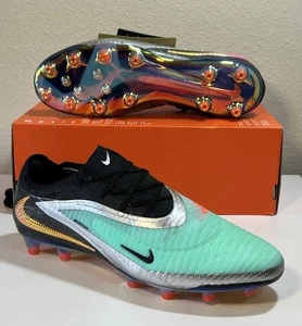 Nike Phantom 6 Low Elite LE AG PRO Chrome Silver-Black IH3862-001 Men 11.5 New - Picture 1 of 19