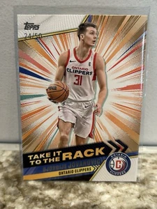 2023-24 Topps G-Leauge Djordije Jovanovic Gold Take it to the Rack /50 - Picture 1 of 2