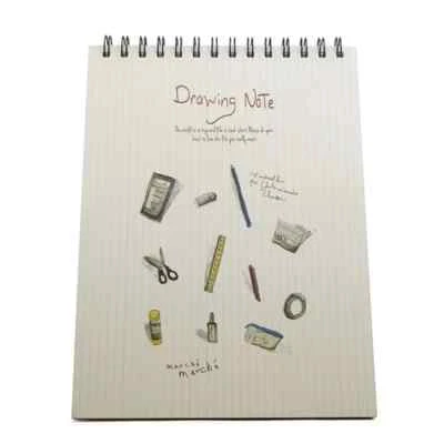 Art Top Spiral Blank Notebook Sketchbook A3 Large For Right/Left Handed Artists - Image 1 of 4