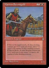 WOTC MtG Ice Age Marton Stromgald (R) NM
