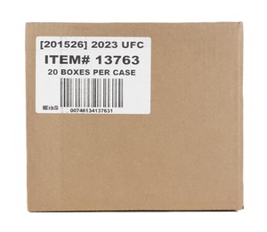 2023 PANINI PRIZM UFC UNDER CARD 20-BOX CASE