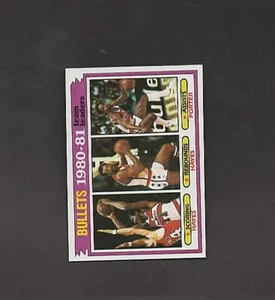 1981 Topps Basketball #66 1980-81 Bullets Team Leaders ELVIN HAYES/TERRY PORTER - Picture 1 of 2