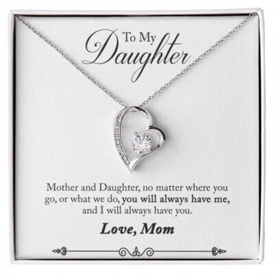 Collana cuore gioielli alla moda donna, ciondolo con catena, REGALO PER... - Immagine 1 di 4