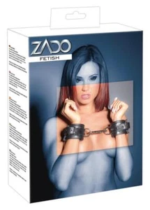 Handfessel, geplosterte Handgelenk-Manschetten mit Verbindungs-Karabiner - Bild 1 von 6