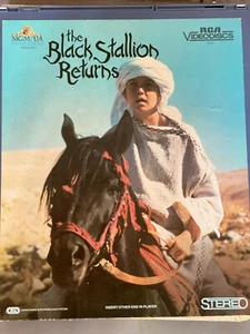 RCA pictures present the Black Stallion Returns VideoDiscs "CED"   - Picture 1 of 2