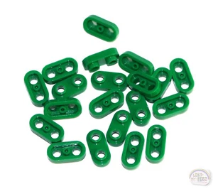 LEGO - 3-Buck Bag - 20-ea, 1 x 2 Plate w/ Round Edges - 35480 - Green - New - Picture 1 of 4