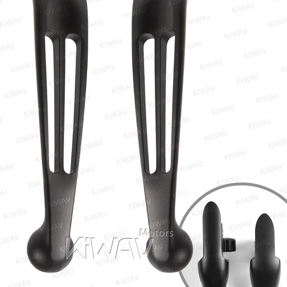 Kit de palanca de control manual KiWAV negro 2 ranuras para Harley Ultra Limited 2015 FLHTK Foto 1 de 4