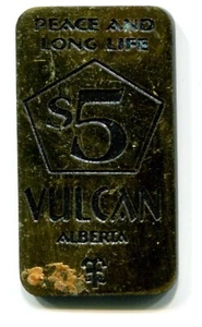 Canada Vulcan Alberta "Star Trek" Live Long & Prosper $5 Medal (b857-4) - Bild 1 von 2