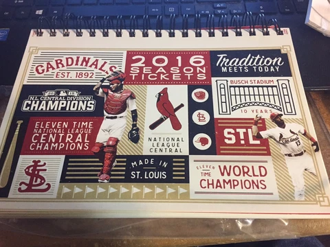 2016 ST. LOUIS CARDINALS SEASON TICKET STUB PICK YOUR GAME PART 1 DROPBOX Cover