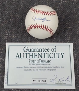 Béisbol autografiado Rollie Fingers con certificado de autenticidad Field of Dreams - Imagen 1 de 8