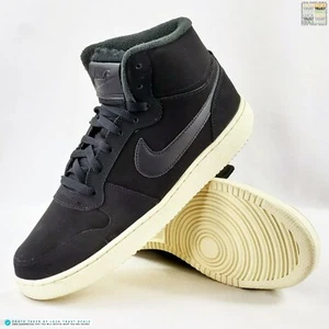 Nike Sneakers Ebernon Mid SE Black Sail Womens Shoes Size 11 - AV2478-001 - Picture 1 of 9