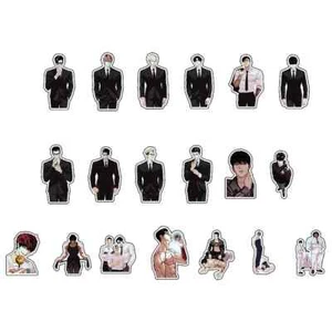 LOOKISM OFFICIAL MD GOODS HOLOGRAM PIECE STICKER/Character Concept Korea Webtoon - Picture 1 of 30