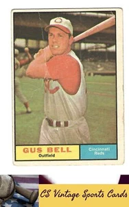 1961 Topps #215 Gus Bell - Picture 1 of 2