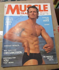 MUSCLE TRAINING ILLUSTRATED Bodybuilding Magazine June 1971 - David Sigloch - Picture 1 of 10